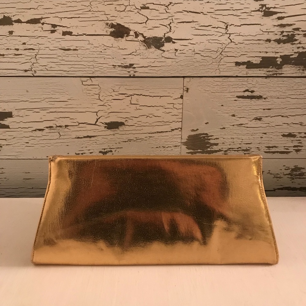 Chic Golden Clutch Bag
